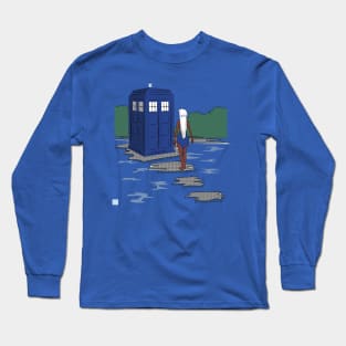 Kida And The Tardis Long Sleeve T-Shirt